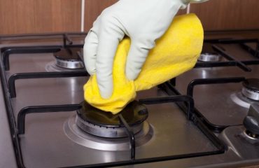 Limpar grades do fogão